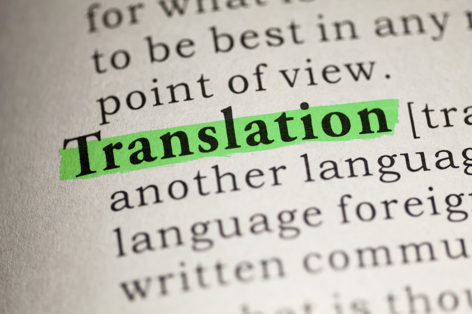 Tercüme ve Çeviri Hizmetlerimiz