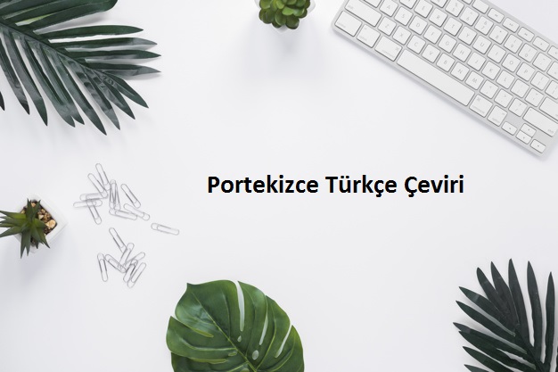 portekizce türkçe çeviri
